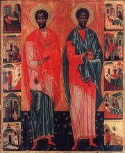 Άγιοι Κοσμάς και Δαμιανός οι Ανάργυροι και θαυματουργοί